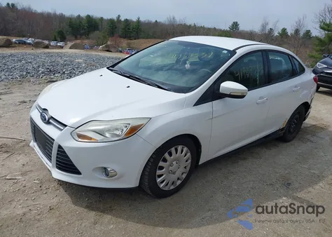 2012 Ford Focus Se from USA, damaged, VIN 1FAHP3F27CL246691